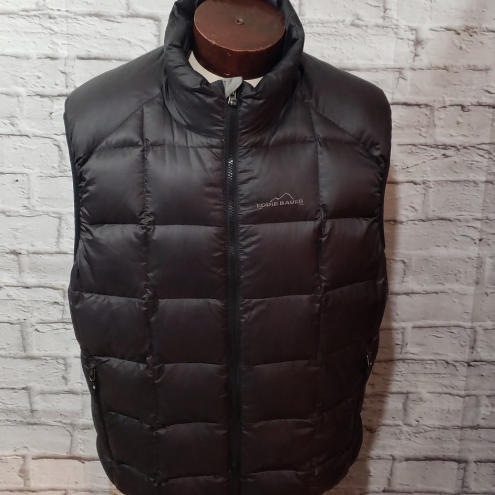 Eddie Bauer Mens Goose Down Puffer Vest
